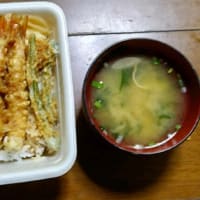 6/27　ひるごはん　てんやの天丼