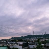 9月7日(土) 空全面の雲でも、歩いてみるものです。