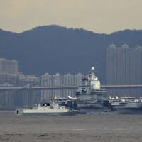 中共空母編隊の香港公開　中共メディアの宣伝と現実の乖離
