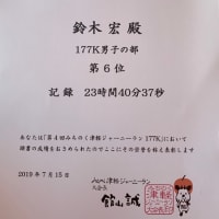 第４回みちのく津軽ジャーニーラン　完走記録