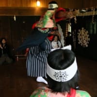 篭家（かごや）遠野で（幕）神楽
