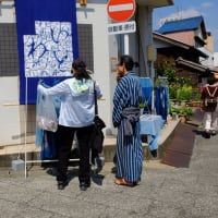 絞り祭り模様　　有松
