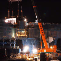 東海環状大谷川高架橋13　ついにつながる 閉合ブロックを架ける!