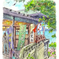 江の島に行ってきました。風邪が治らない…