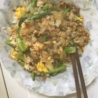 昼食　チャーハン