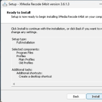 XMedia Recode 3.6.1.3 がリリースされました。