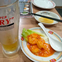 池袋店オリジナル「ちょい呑みセット」≒1200円@餃子の王将