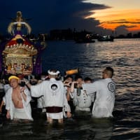 寒川神社御浜下り