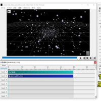 AviUtlのカスタムオブジェクトの「星」とカメラ制御を一緒に使う