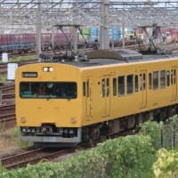 岡山の列車（115系普通列車）