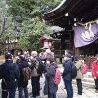 今年最後の京都シニア大学史跡探訪