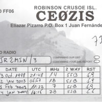 CE0ZISのQSL
