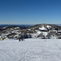 スキー初日はベストコンディション