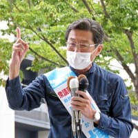和歌山一区　選挙便り　出口調査　門候補劣勢