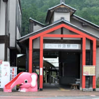 名鉄 旧谷汲駅(2025.6.22) モ５１４、モ７５５ 保存車