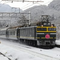 冬の新疋田駅