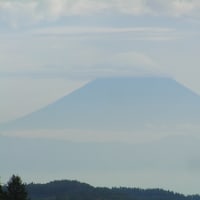 。富士山..．．13：30分の山姿です.。十一月五日