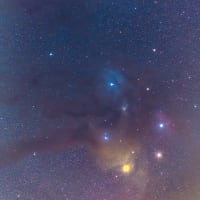 夜空・星空写真 Vol.37（アンタレス周辺の星雲ガス撮影）撮影地：鳥取県鳥取市