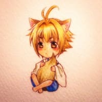 イラストを上げる。
