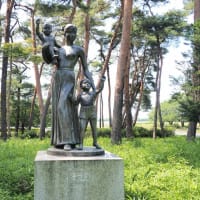 多々良沼公園「あじさいと彫刻」