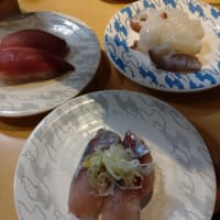 廻転寿司 弁慶と🍑もも太郎アイス