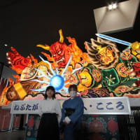 第14回ねぶた下絵コンクール　中型＆ミニねぶた　ついにお披露目
