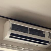 エアコン掃除は2週間に1度が良いらしい・シワシワのリネンシャツ