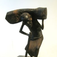 タンザニア（アフリカ）の木彫