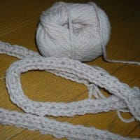 ゆび編み