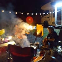 後の祭り・・・他のキャンパーの皆様お許しを