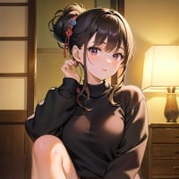AIイラスト妄想劇場② 『おねだり』