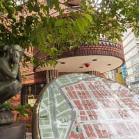 銀座の壁絵