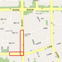 深セン　舞踊の服店が集まっている場所