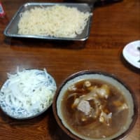 肉うどん　つけ麺タイプ