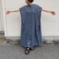 Robe  シアーコットンシャツワンピース