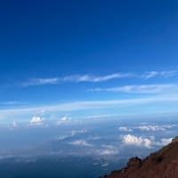 富士宮口から富士山へ