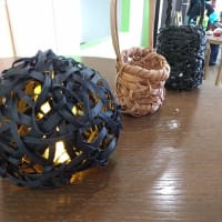 みだれ編みでカゴ作り♪