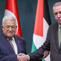 エルドアン大統領とアッバス大統領がガザの現状を話し合った