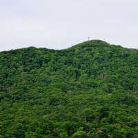 2025.06.23(月)AM07:08の藻岩山・平和祈念塔・手稲山・三角山・円山