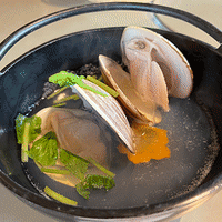 なばなの里へ！①　「日本料理 翡翠（かわせみ）」のはまぐり御膳！