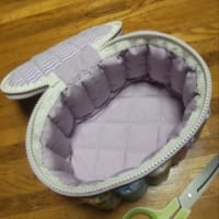 ミシンでパッチワーク