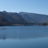 １２月の八ッ場ダム：八ッ場ダム管理支所から八ッ場ダム堤体の北岸部へ　ＰＡＲＴ２