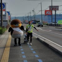 今年も出会いました。　バーコード頭の野洲のおっさん
