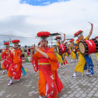 東北絆まつりその１　竿燈とさんさ踊り