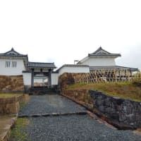雨の天草西海岸　富岡城跡散策