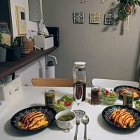 4月16日　オムライス定食飲酒。
