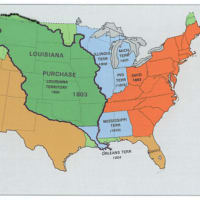 4月30日 ジェファソン大統領がルイジアナを購入（1803年）