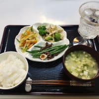 自家製調味料を使って夕食