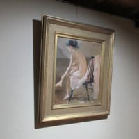 父が購入した作品と同じく・・　裸婦　木下孝則画　1955年　その３５