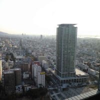 大阪湾を望む